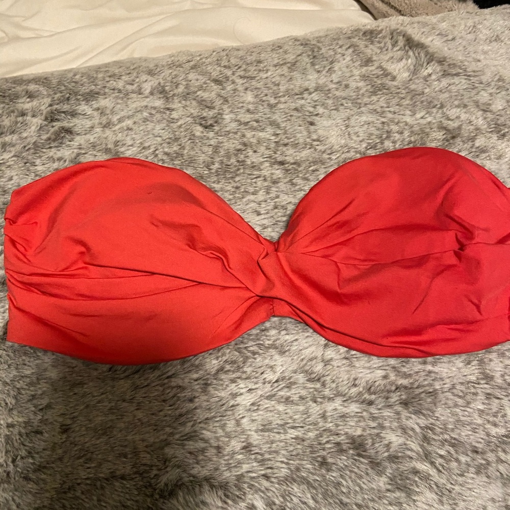 Bandeau bikini top